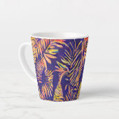 Tasse Latte Feuille de tigre (Angle gauche)