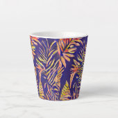 Tasse Latte Feuille de tigre (Devant)