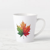 Tasse Latte Feuille d'érable (Droite)