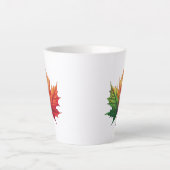 Tasse Latte Feuille d'érable (Devant)