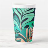 Tasse Latte feuilles (Devant)