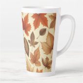 Tasse Latte Feuilles d'automne (Droite)
