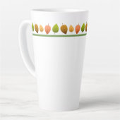 Tasse Latte Feuilles de Mug-Automne Latte (Angle gauche)