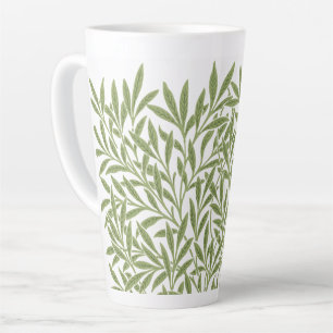 Tasse Latte Feuilles de saule victoriennes vintage par William