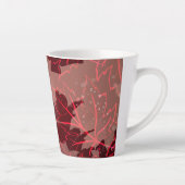 Tasse Latte Feuilles Dorées 1 (Droite)