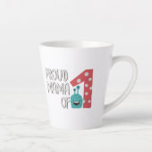 Tasse Latte Fier maman d'un (Droite)