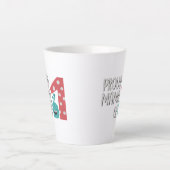 Tasse Latte Fier maman d'un (Devant)