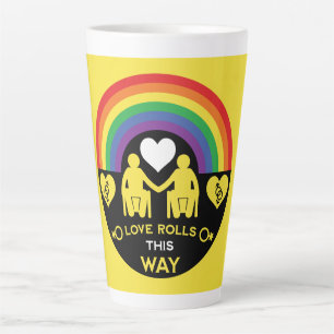 Tasse Latte Fierté LGBTQ Gay Handelchair