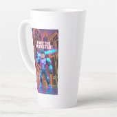 Tasse Latte Fight the monster (Angle gauche)