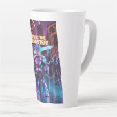 Tasse Latte Fight the monster (Angle droit)