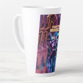 Tasse Latte Fight the monster (Angle gauche)