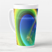 Tasse Latte Figure de mystère au Stargate interdimensionnel (Angle gauche)