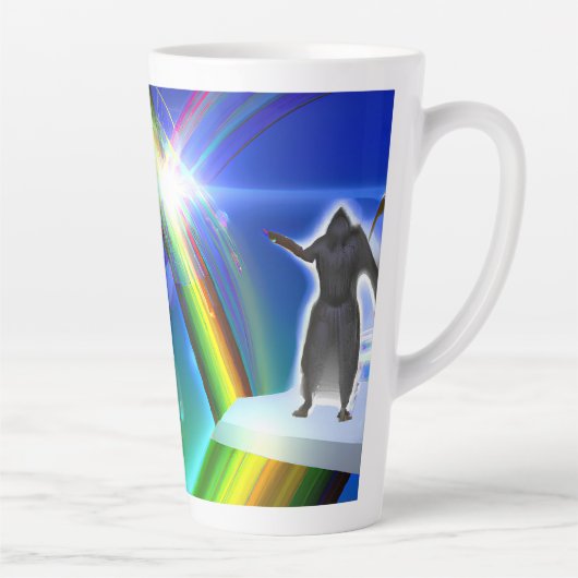 Tasse Latte Figure de mystère au Stargate interdimensionnel (Droite)