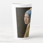 Tasse Latte Fille avec une oreille perle (Devant)