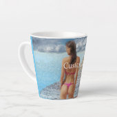 Tasse Latte Fille Bikini Thunder_Cove (Angle gauche)