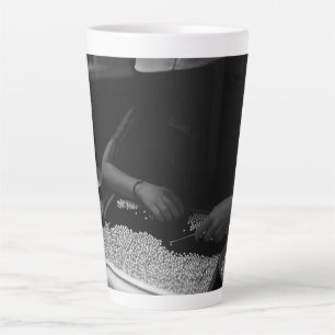 Tasse Latte Fille de Mie Mikimoto vintage classer perles de cu
