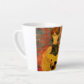 Tasse Latte Fille de musique (Angle gauche)