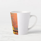 Tasse Latte Fille de musique (Droite)