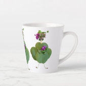 Tasse Latte Fille du jardin ! (Droite)