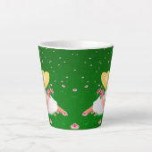 Tasse Latte Fille en herbe (Devant)