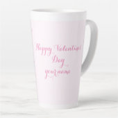 Tasse Latte Fille Être amoureuse (Angle droit)