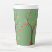 Tasse Latte Fin automne (Devant)