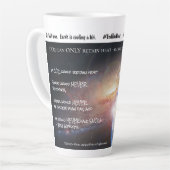 Tasse Latte Fin de la boue de latte de canulars par RoseWrites (Angle gauche)