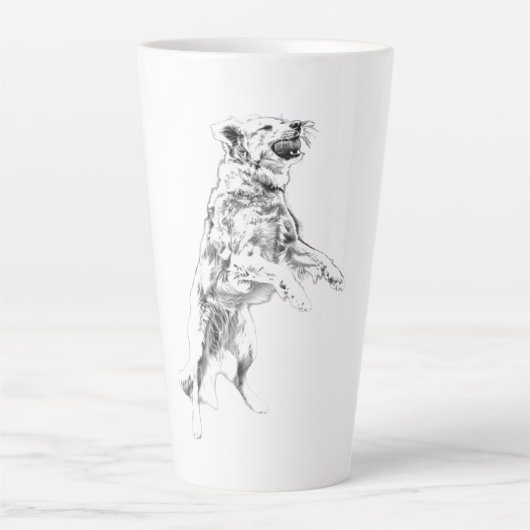 Tasse Latte Fin de la chasse d'automne (Devant)