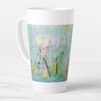 Tasse Latte Fin de la mascarade originale Art Fantaisiste