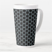 Tasse Latte Finesse fractale (Angle droit)