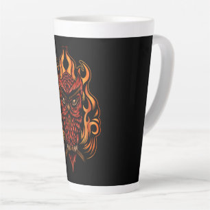 Tasse Latte Fire owl