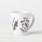 Tasse Latte Fisher des hommes (Angle droit)