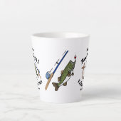 Tasse Latte Fisher des hommes (Devant)