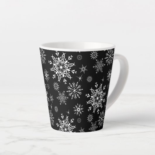 Tasse Latte Flamme de neige latte (Angle droit)