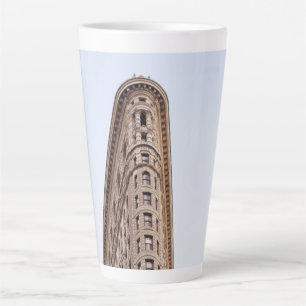 Tasse Latte Flatiron Building New York City