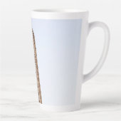 Tasse Latte Flatiron Building New York City (Droite)