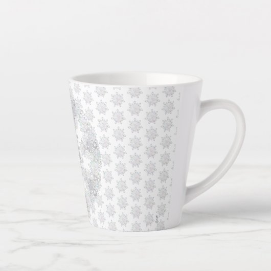 Tasse Latte Flèche blanche (Droite)