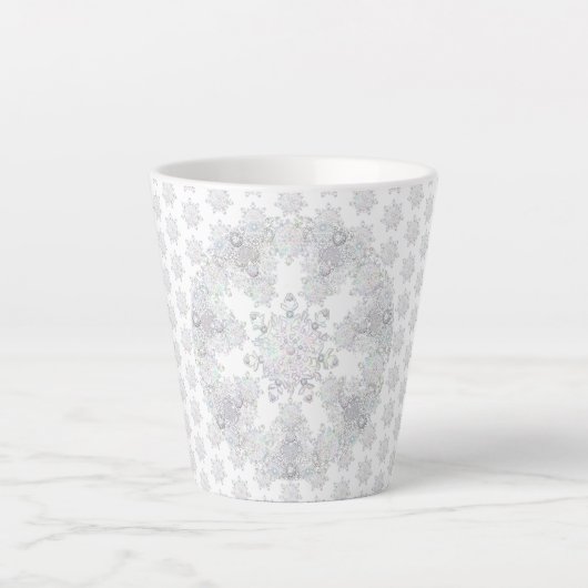 Tasse Latte Flèche blanche (Devant)