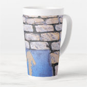 Tasse Latte Flèche jaune (Angle droit)