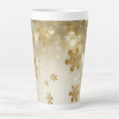 Tasse Latte Flèche-neige en or (Devant)