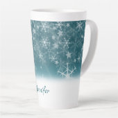 Tasse Latte Flèches blanches (Angle droit)