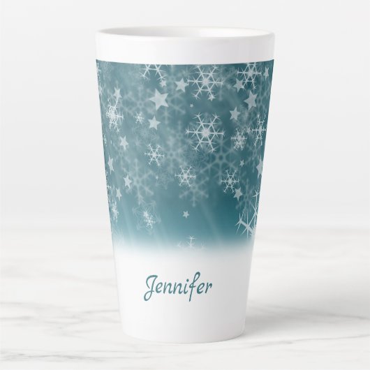 Tasse Latte Flèches blanches (Devant)