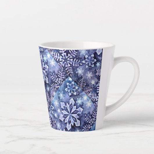 Tasse Latte Flèches bleues (Droite)