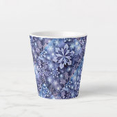 Tasse Latte Flèches bleues (Devant)