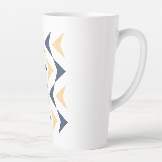 Tasse Latte Flèches Jacquard (Droite)