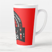 Tasse Latte Fléchettes de pub classiques (Droite)