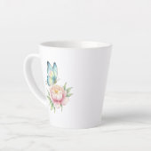 Tasse Latte Fleur (Angle gauche)