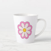 Tasse Latte Fleur (Droite)