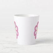 Tasse Latte Fleur (Devant)