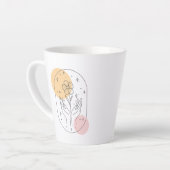 Tasse Latte Fleur (Angle gauche)